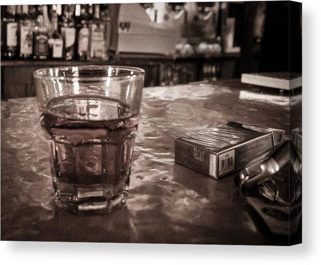 New Orleans Canvas Print featuring the photograph Bad Habits by Tim Stanley