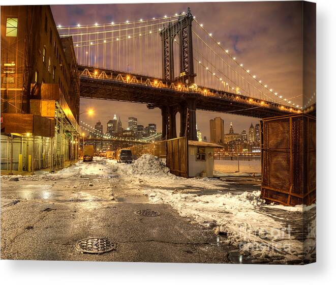 Brooklyn Canvas Print featuring the photograph Brooklyn by Denis Tangney Jr