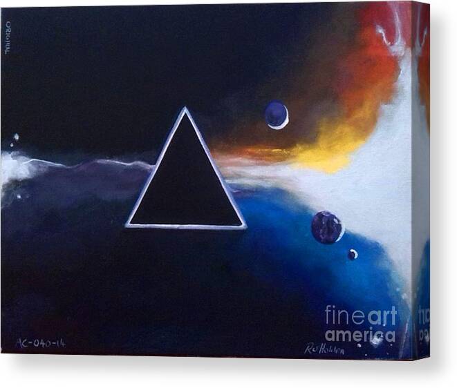 Pink Floyd Dark Side Of The Moon Picture Print  ON Framed Canvas  Wall Art Decor