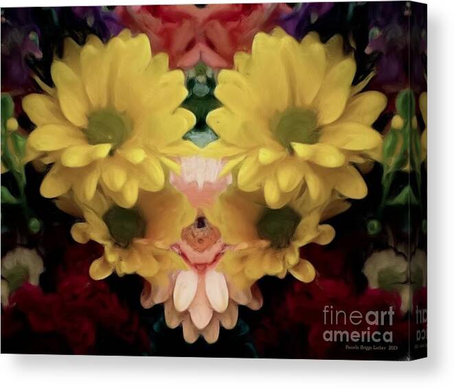 Bouquet Canvas Print featuring the photograph Delightful Bouquet by Luther Fine Art