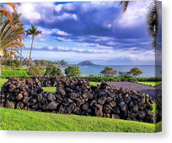 Hawaii Canvas Print featuring the photograph Four Seasons 112 by Dawn Eshelman