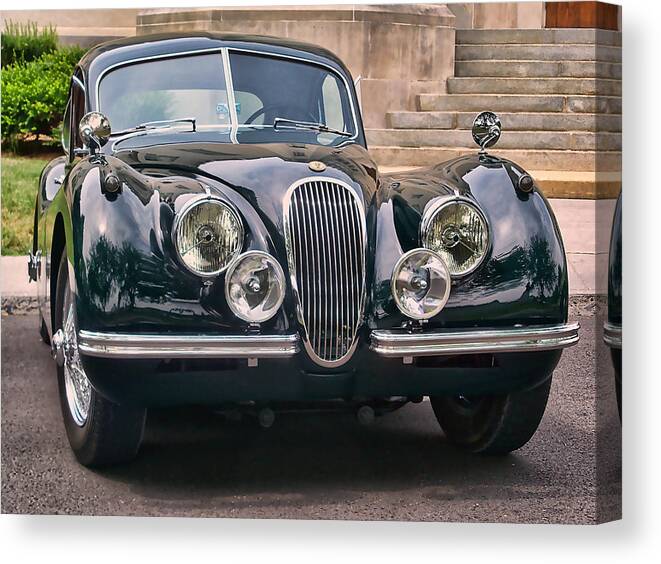 Victor Montgomery Canvas Print featuring the photograph Jaguar by Vic Montgomery