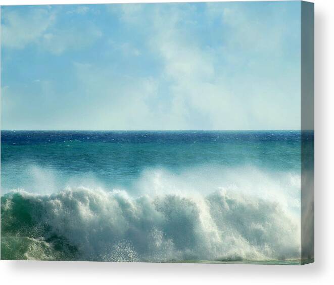 Mermaid Heaven Canvas Print featuring the photograph Mermaid Heaven by Micki Findlay