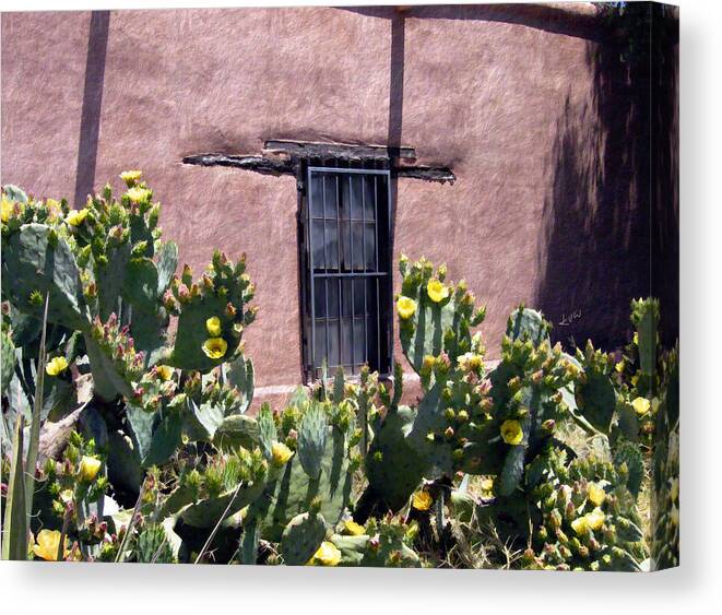 Mesilla Canvas Print featuring the digital art Mesilla Bouquet by Kurt Van Wagner