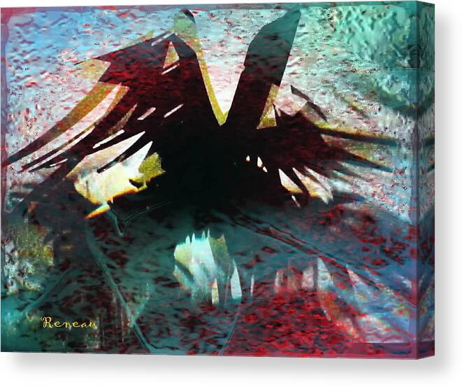 Ravens Canvas Print featuring the photograph Nevermore by A L Sadie Reneau