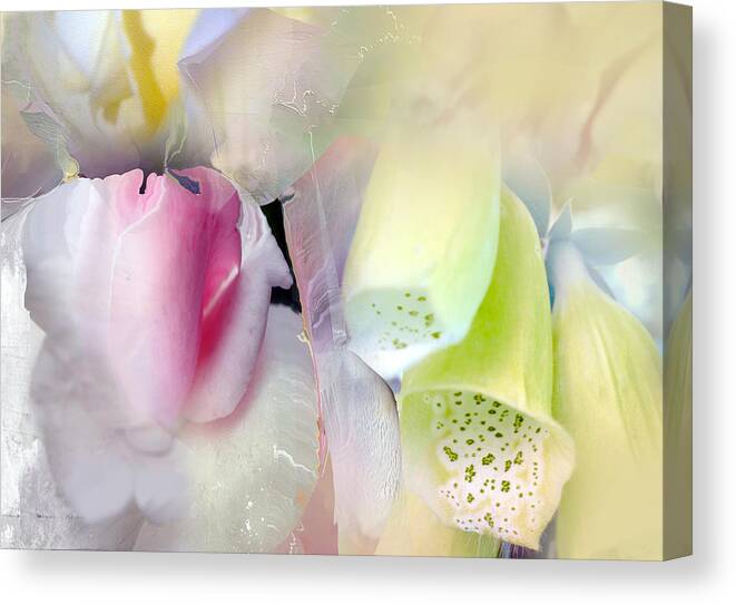 Floral Canvas Print featuring the photograph Purpose In Poetry by Davina Nicholas