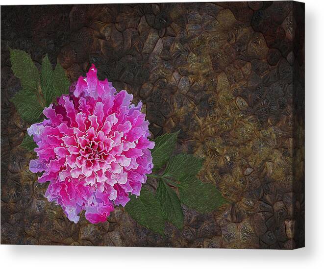 Photo Canvas Print featuring the painting Shapes Of Things by Jack Zulli