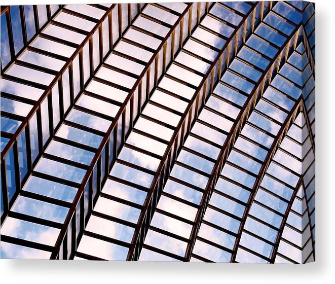 Abstract Canvas Print featuring the photograph Stairway to Heaven by Rona Black