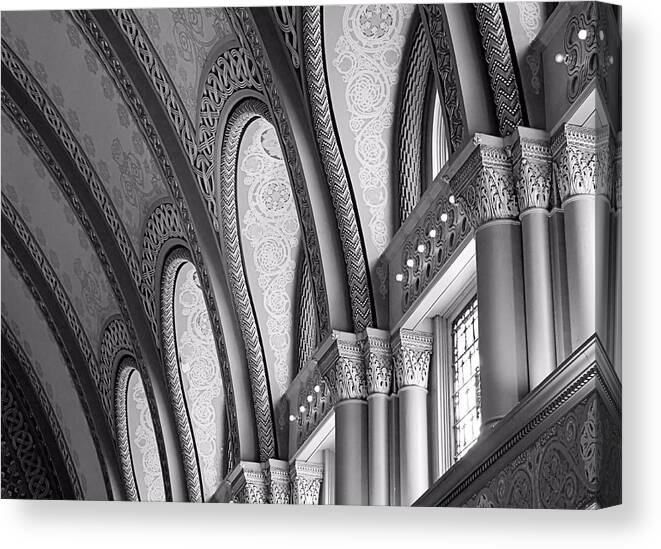 Missouri Canvas Print featuring the photograph Union Station St. Louis by Jenny Hudson