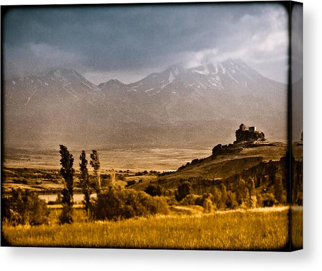 Cappadocia Canvas Print featuring the photograph Guzelyurt, Turkey - Analipsis by Mark Forte