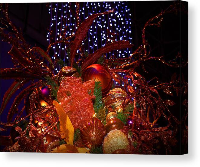 Holidays Canvas Print featuring the photograph Art of the Holidays by Milena Ilieva