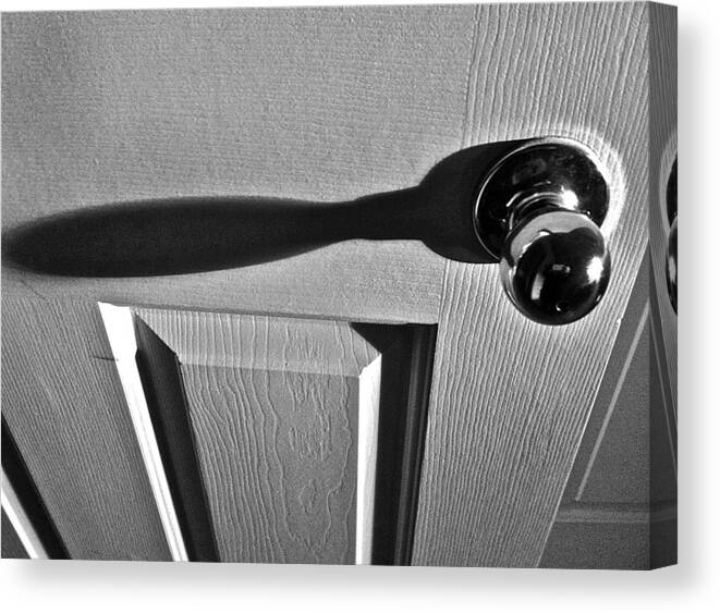 Doorknob Canvas Print featuring the photograph Doorknob by Bill Owen