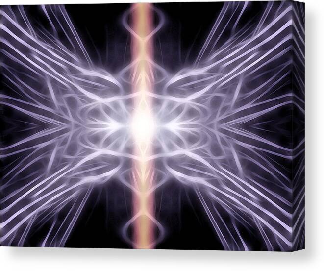 Light Canvas Print featuring the digital art Healing by Holly Ethan