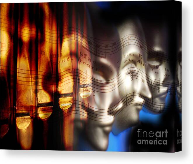 Voices Canvas Print featuring the photograph The Voices by R Kyllo