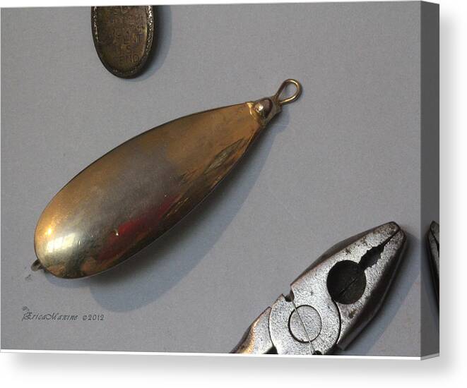 Fishing Canvas Print featuring the photograph Tools Of The Trade by Ericamaxine Price