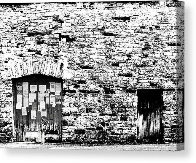 Village Canvas Print featuring the photograph Village Life by Barry Hayton