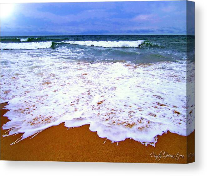 Beach Canvas Print featuring the photograph Montauk 1 by Cindy Greenstein