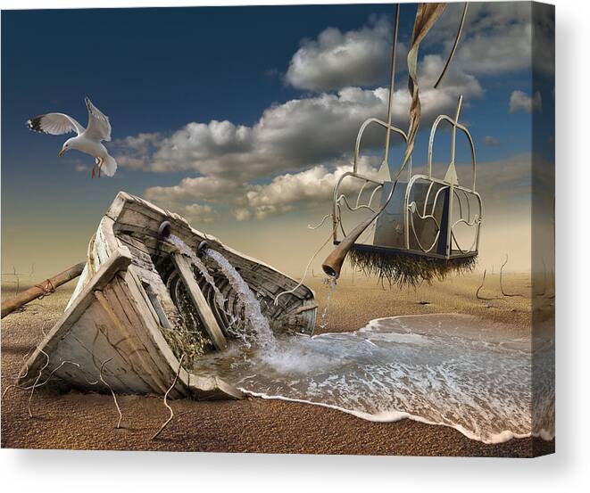 Boat Canvas Print featuring the photograph ... by Radoslav Penchev