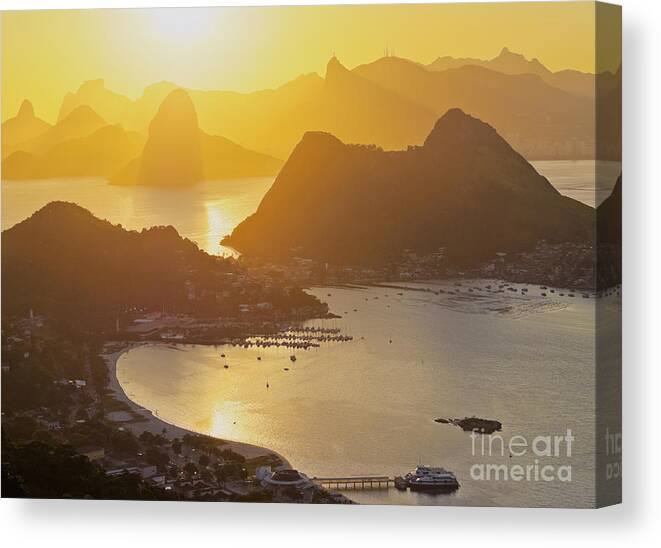 South America Canvas Print featuring the photograph Rio de Janeiro #66 by Karol Kozlowski