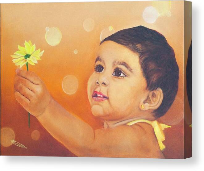 Prophetic Art Canvas Print featuring the painting A Fragrant Offering by Jeanette Sthamann