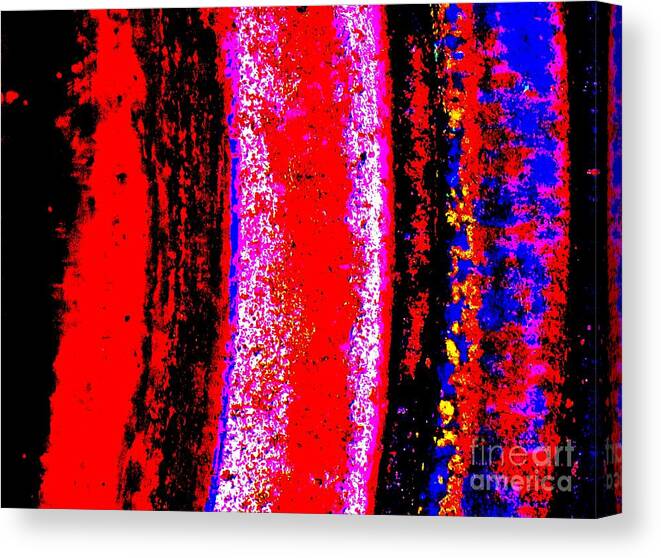 Abstract Canvas Print featuring the photograph Abstract Abstraction by Tim Townsend