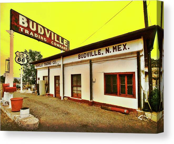 Budville Canvas Print featuring the photograph Budville by Micah Offman