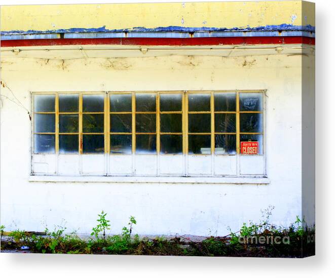 White Canvas Print featuring the photograph Casualty by Jennifer Diaz