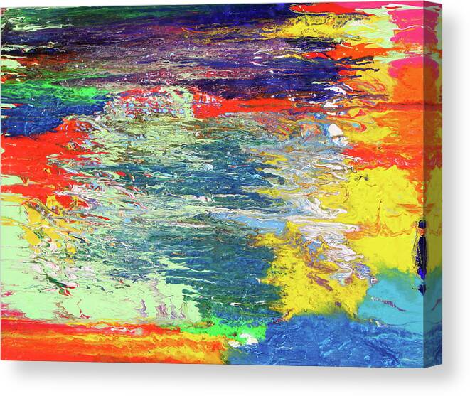 Fusionart Canvas Print featuring the painting Chromatic by Ralph White