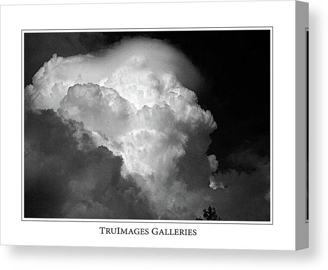 Gallery Canvas Print featuring the photograph Cumulonimbus Monsterous by TruImages Photography
