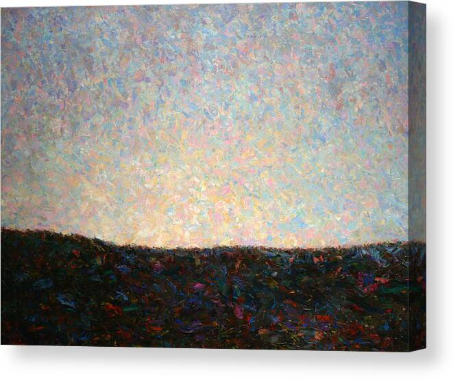 Dawn Canvas Print featuring the painting Dawn by James W Johnson
