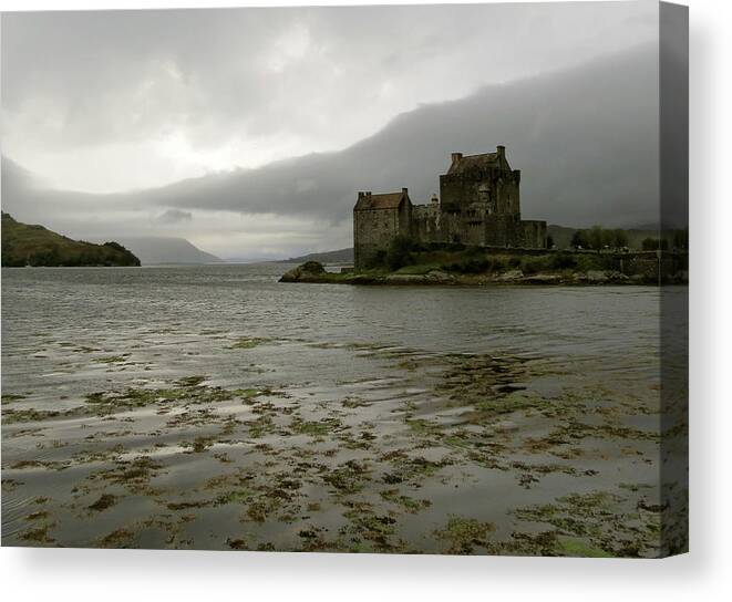 Scotland Canvas Print featuring the photograph Eilean Donan Castle by Azthet Photography
