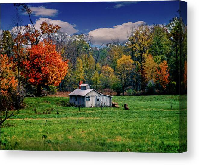 Scenery Canvas Print featuring the photograph Fall Beauty by Rick Redman