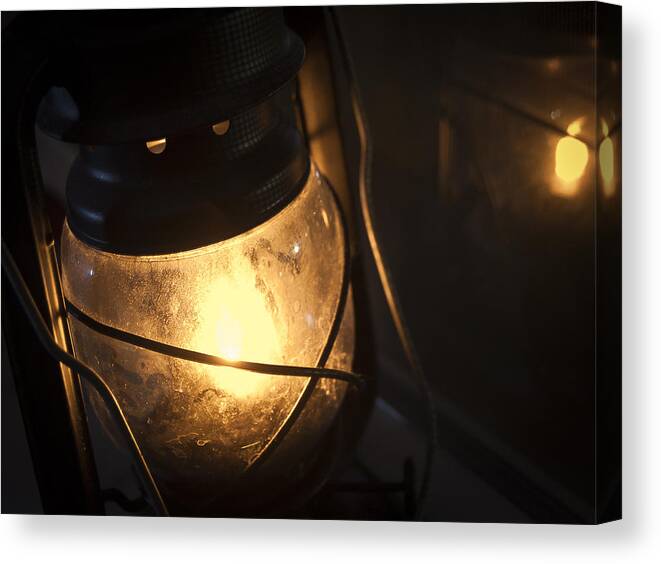 Lantern Canvas Print featuring the photograph Lantern by Laurie Hasan