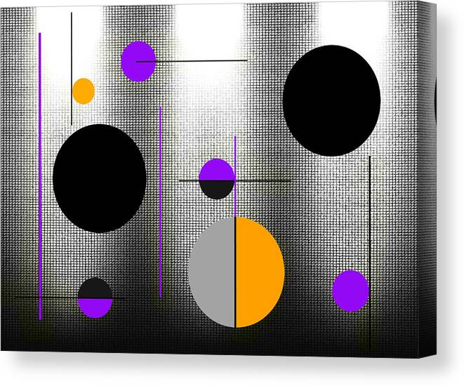 Geometric Canvas Print featuring the photograph Lines And Circles III by Aurelio Zucco