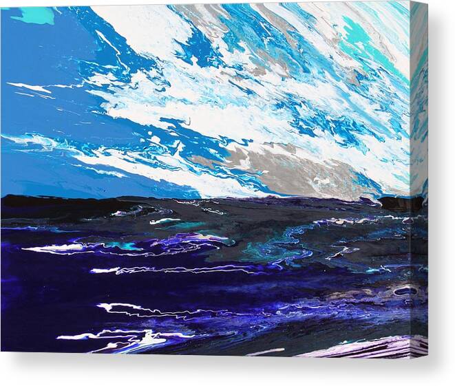 Fusionart Canvas Print featuring the painting Mariner by Ralph White