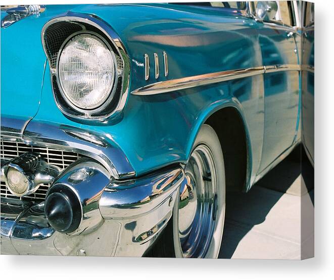 Chevy Canvas Print featuring the photograph Old Chevy by Steve Karol