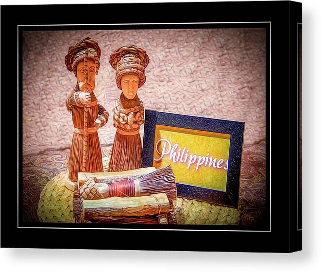 Nativity Canvas Print featuring the photograph Philippines Nativity by Will Wagner