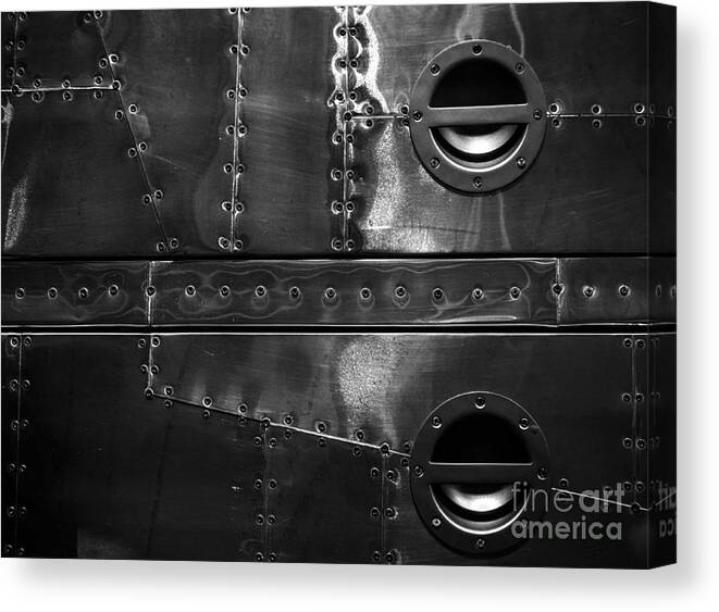 Abstract Canvas Print featuring the photograph Piecemeal by James Aiken
