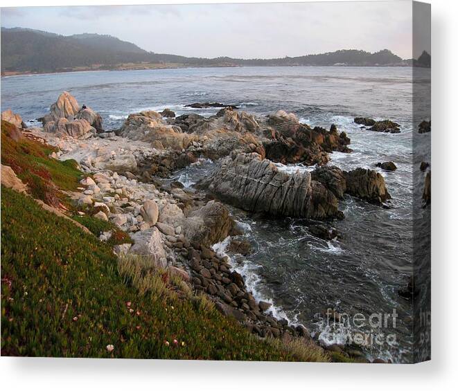 Carmel Canvas Print featuring the photograph Rugged Carmel Point by James B Toy