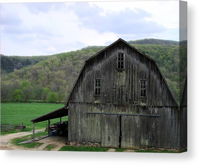 Ozarks Canvas Print featuring the photograph Still Has A Purpose by Mary Halpin