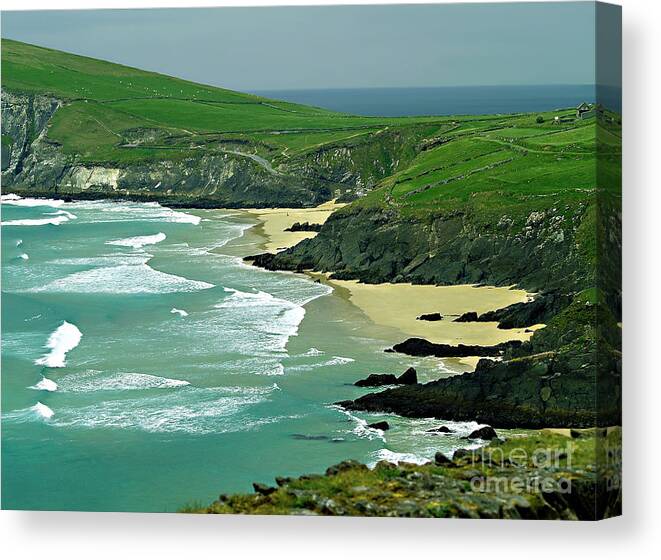 Ireland Photography Canvas Print featuring the photograph The West Coast of Ireland by Patricia Griffin Brett