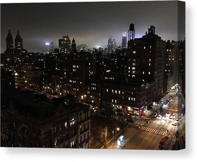 Manhattan Canvas Print featuring the photograph Upper West Side by JoAnn Lense