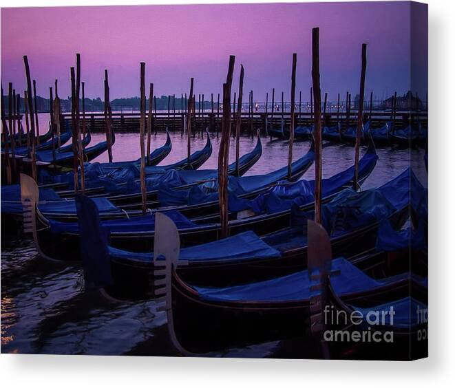 Venice Canvas Print featuring the photograph Venetian Dawn by Doug Sturgess