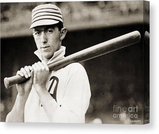 Sports Bat Canvas Print featuring the photograph National Baseball Hall Of Fame Library #139 by National Baseball Hall Of Fame Library