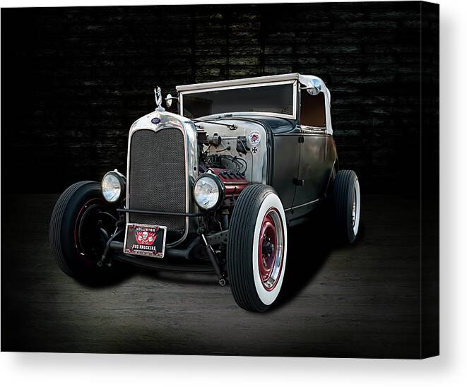 1930 Ford Canvas Print featuring the photograph 1930 Ford by Lori Hutchison