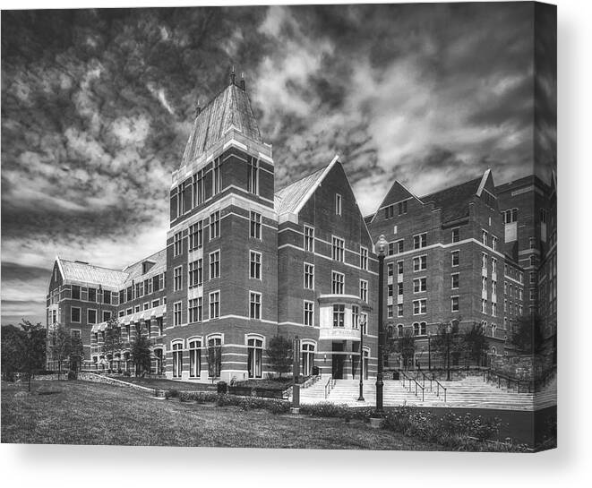 Georgetown University Canvas Print featuring the photograph Georgetown University Campus #2 by Mountain Dreams