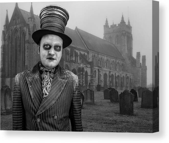 Goth
Gothic
Top Canvas Print featuring the photograph Beyond The Grave by Daniel Springgay