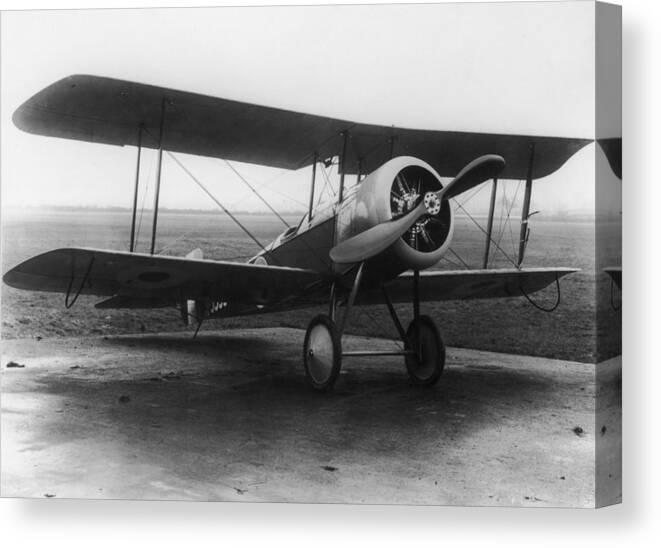 1910-1919 Canvas Print featuring the photograph Bristol Scout by Hulton Archive