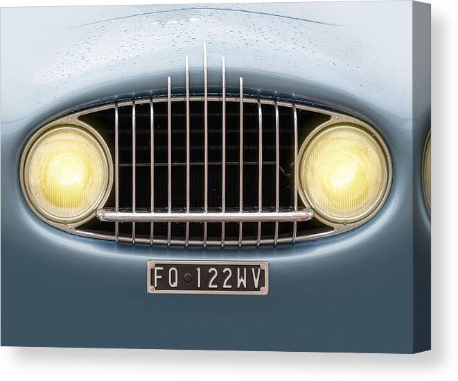 Transport Canvas Print featuring the photograph Fiat 8v by Andrea Comari