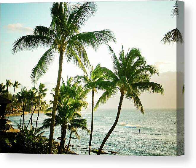 Scenics Canvas Print featuring the photograph Hawaiian Coast by Christopher Kimmel